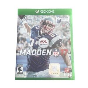 Xbox One NFL Madden 2017 Video Game.